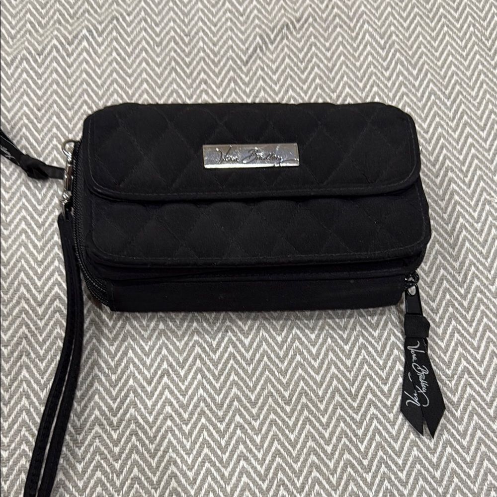 Vera Bradley Black Large Quilted Women's Bag or Wallet